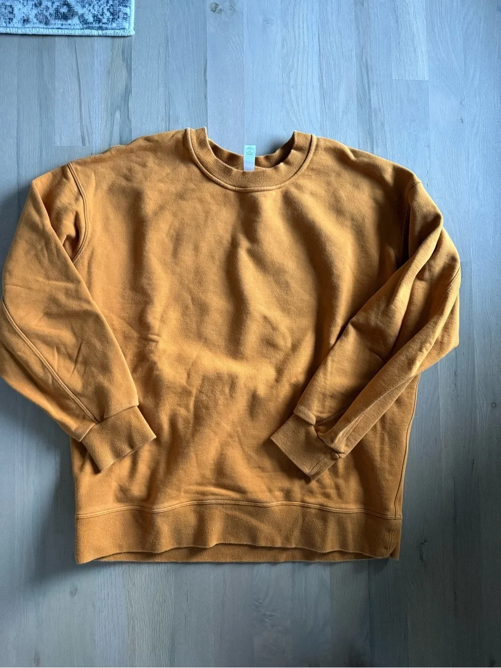 lululemon athletica Crewneck Sweatshirt - Mustard Yellow